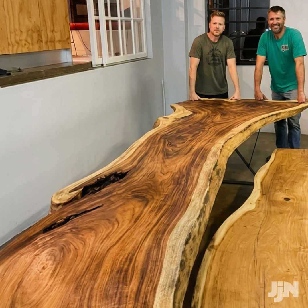 19-jjn-timbers-ultra-giant-live-edge-dining-table-project JJN Timbers ultra giant live edge dining table project