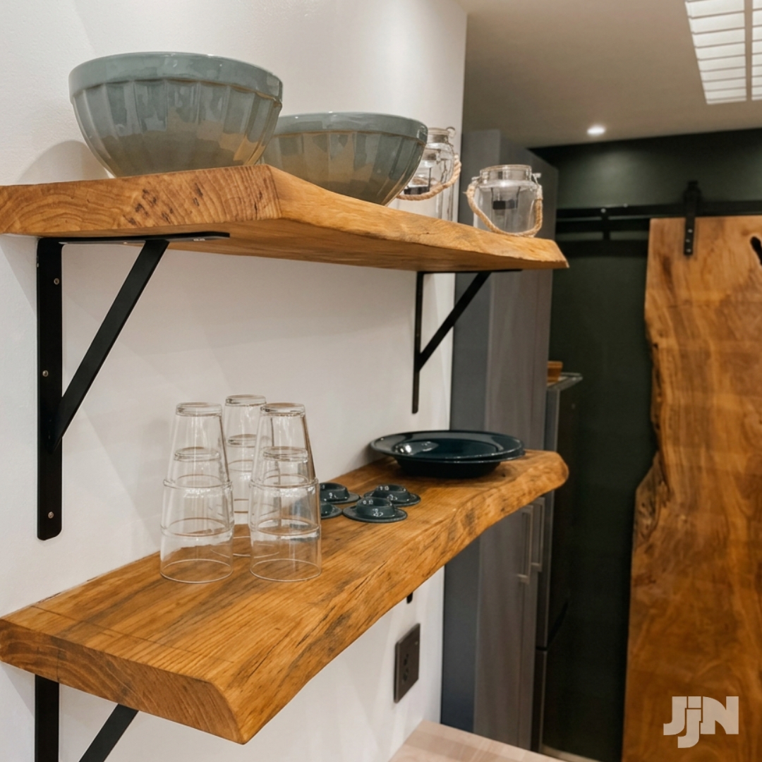 24-jjn-timbers-live-edge-hardwood-floating-shelves JJN Timbers live edge hardwood floating shelves