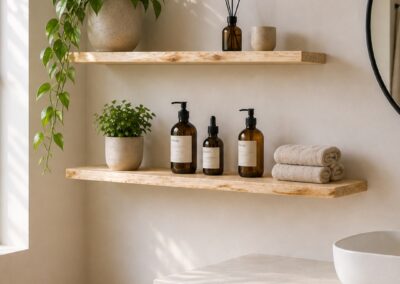 4 JJN Timbers live edge Shelves Cluster 1 pic 3