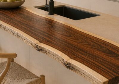 5 JJN Timbers Live Edge Kitchen Top Cluster 1 pic 4