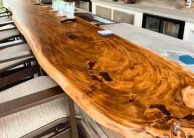 9 JJN Timbers Live Edge Kitchen Top Cluster 3 pic 1
