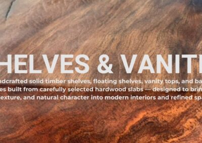 JJN Timbers Shelves & Vanities